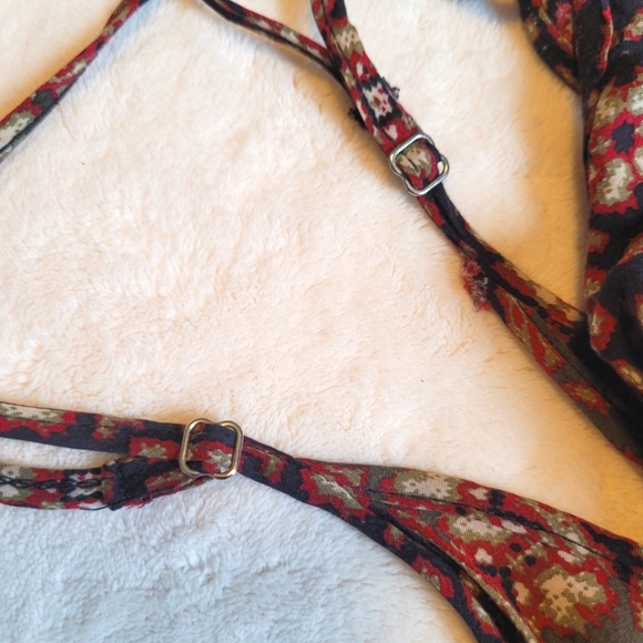 BRANDY MELVILLE Flowy Tunic Top with Adjustable Straps Size Small - Picture 7 of 8